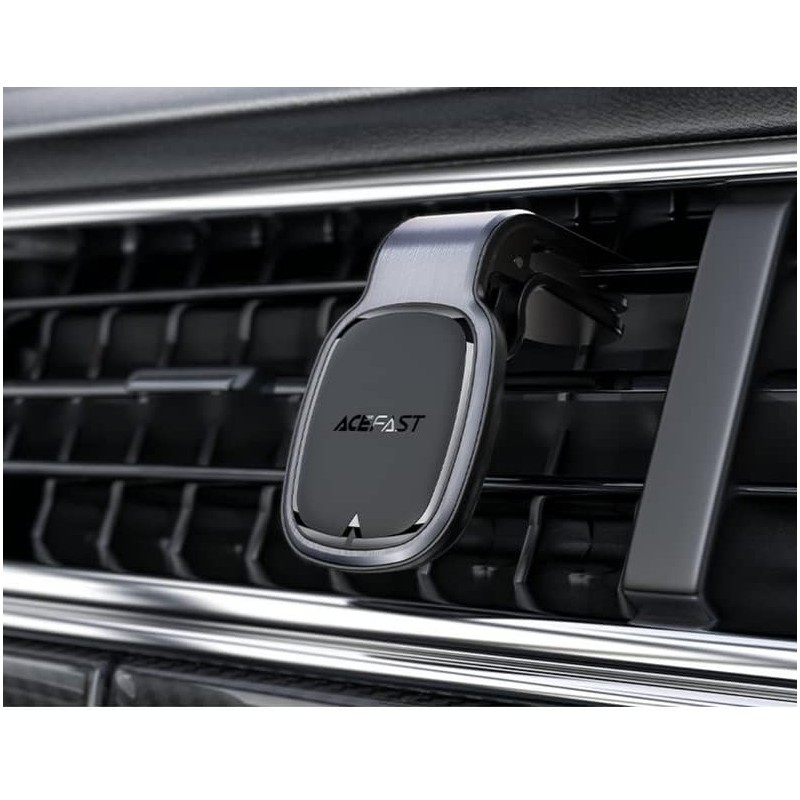 Acefast support magnétique de téléphone de voiture pour grille d'aération gris (