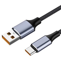 Techsuit - Câble de données (UCB320-Z) - USB vers Type-C, Charge ultra rapide, 1