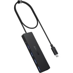 Anker - Station d'accueil (A8309G11) - Type-C vers 4x USB, 5 Gbit/s,