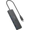 Anker - Station d'accueil (A8309G11) - Type-C vers 4x USB, 5 Gbit/s,