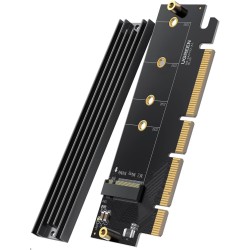 Ugreen - CM465 Carte d’extension PCIe 4.0 x4 vers M.2 NVMe M-Key - Noir