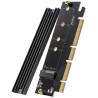 Ugreen - CM465 Carte d’extension PCIe 4.0 x4 vers M.2 NVMe M-Key - Noir