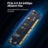 Ugreen - CM465 Carte d’extension PCIe 4.0 x4 vers M.2 NVMe M-Key - Noir