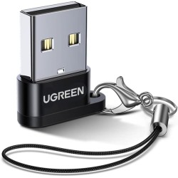 Ugreen - US280 50568 Adaptateur USB-C 3.1 (femelle) / USB-A 2.0 (mâle) - noir