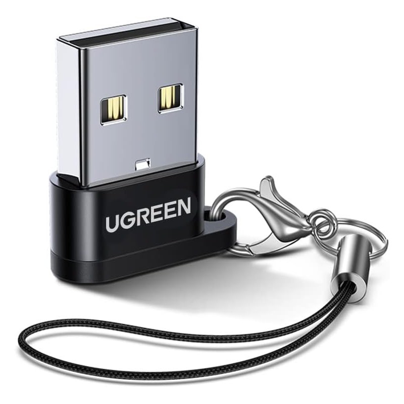 Ugreen - US280 50568 Adaptateur USB-C 3.1 (femelle) / USB-A 2.0 (mâle) - noir