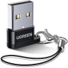 Ugreen - US280 50568 Adaptateur USB-C 3.1 (femelle) / USB-A 2.0 (mâle) - noir