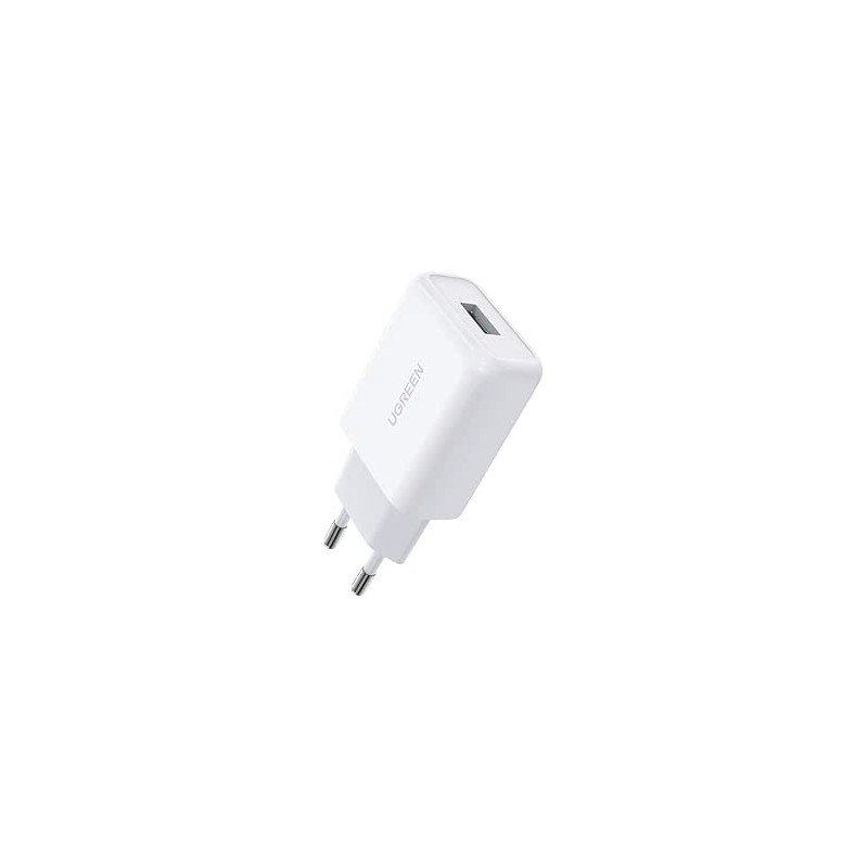 Ugreen - CD122 Quick Charge 3.0 Quick Charge 3.0 18W 3A Chargeur Mural USB Blanc