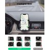 Ugreen - support de téléphone de voiture à gravité noir (80539)