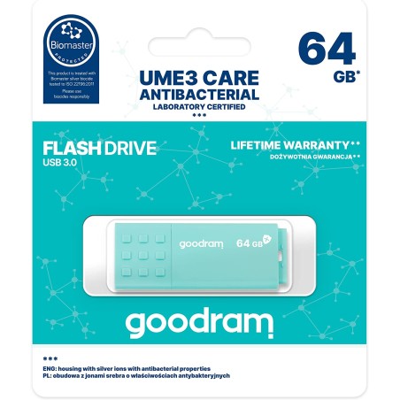 Goodram - Clé usb UME3 Care 64GB USB 3.0