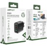 Acefast - Chargeur rapide  GaN (2xUSB-C / USB-A) PPS / / QC4+ 65W noir (A41)