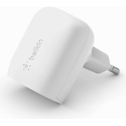 Belkin - Chargeur secteur USB-C PD 20W blanc