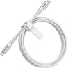 OTTERBOX Cable TressÃ© USB-C vers Lightning 1m (Blanc)