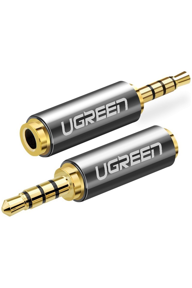 UGREEN 20501 Adapter 2.5 mm micro jack to 3.5 mm mini jack (gray)