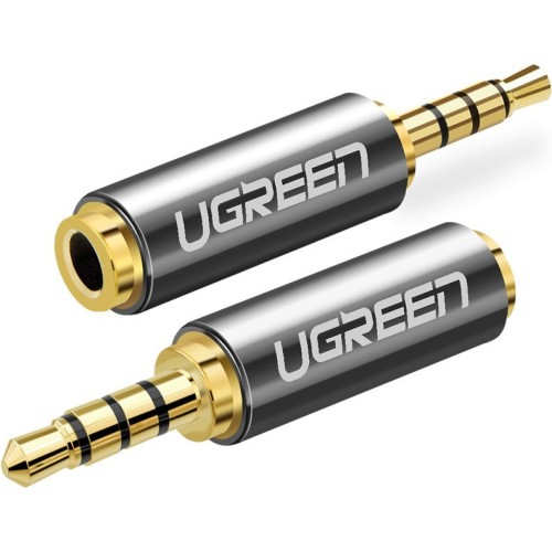 UGREEN 20501 Adapter 2.5 mm micro jack to 3.5 mm mini jack (gray)