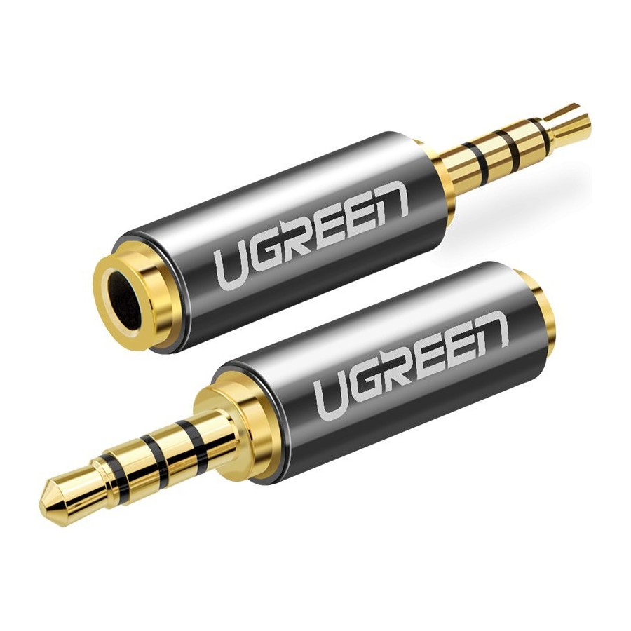 UGREEN 20501 Adapter 2.5 mm micro jack to 3.5 mm mini jack (gray)