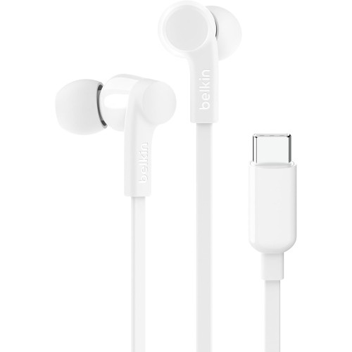 Belkin - Écouteurs filaire USB-C Blanc