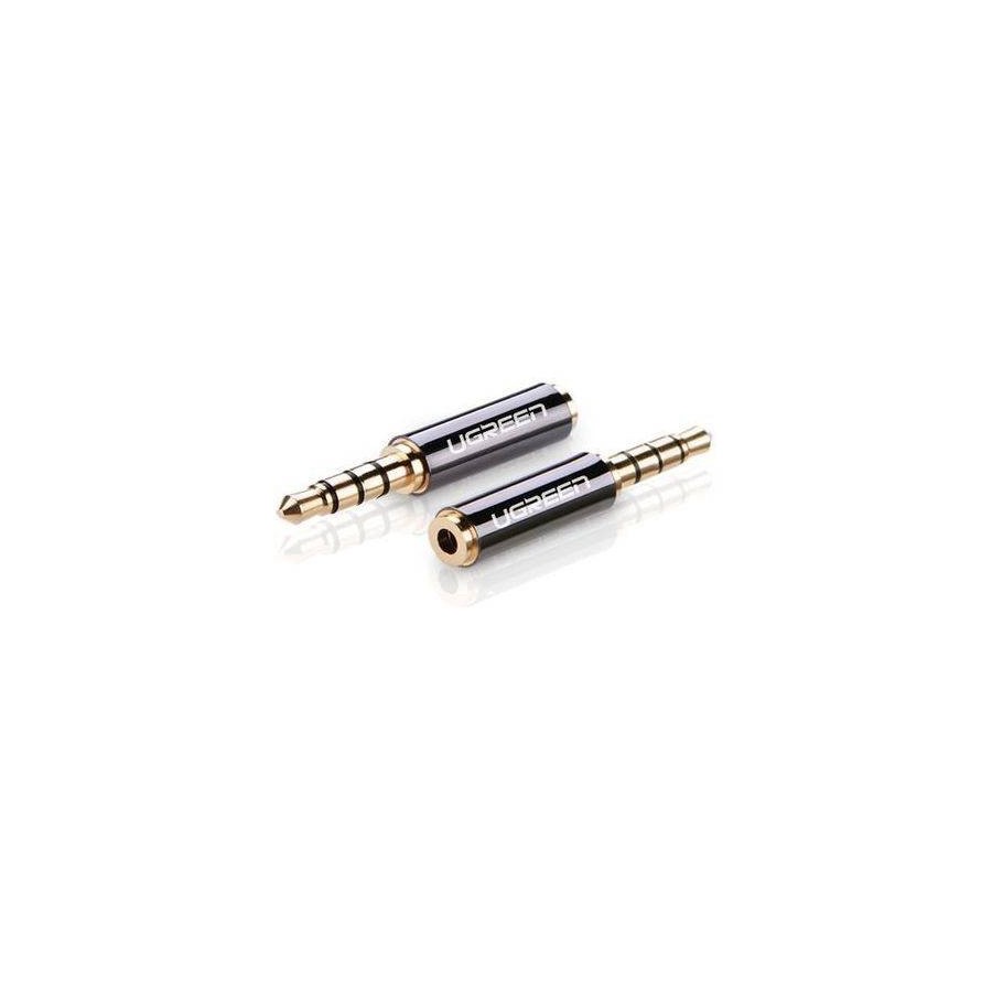 UGREEN 20502 Adaptateur micro jack 2,5 mm vers mini jack 3,5 mm (noir)