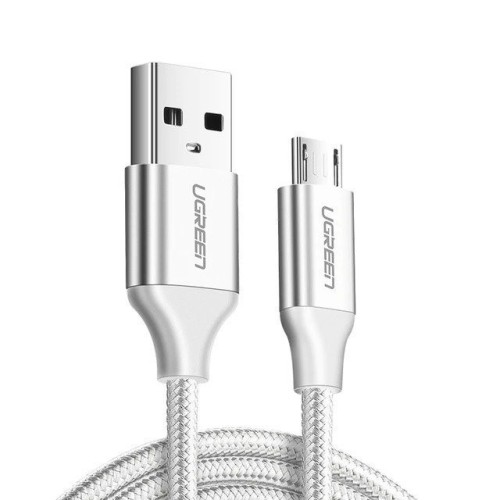 Câble micro USB UGREEN QC 3.0 2,4 A 1,5 m Blanc