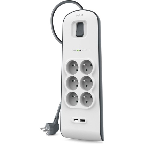 BELKIN Multiprise parafoudre 6 prises (2m)