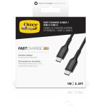 OTTERBOX Cable USB-C 1m (Noir)