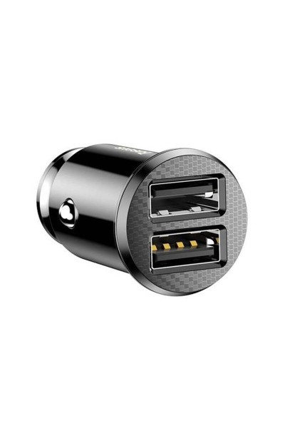 Chargeur de voiture Grain (double USB 5 V 3,1 A) Noir