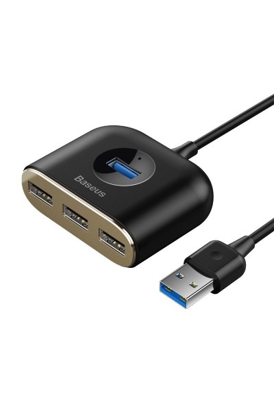 Adaptateur HUB USB carré rond 4 en 1 (USB 3.0 vers USB 3