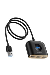 Adaptateur HUB USB carré rond 4 en 1 (USB 3.0 vers USB 3