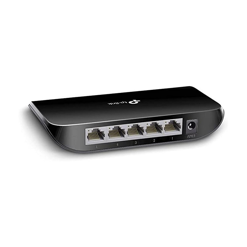 TP-LINK TLSG1005D GIGABIT DESKTOP SWITCH STANDALONE 5XRJ45 BLACK UNMANAGED