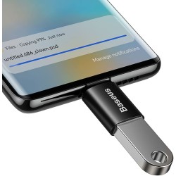 Baseus Ingenuity Series Mini OTG adapter USB-C to USB 3.1 Noir