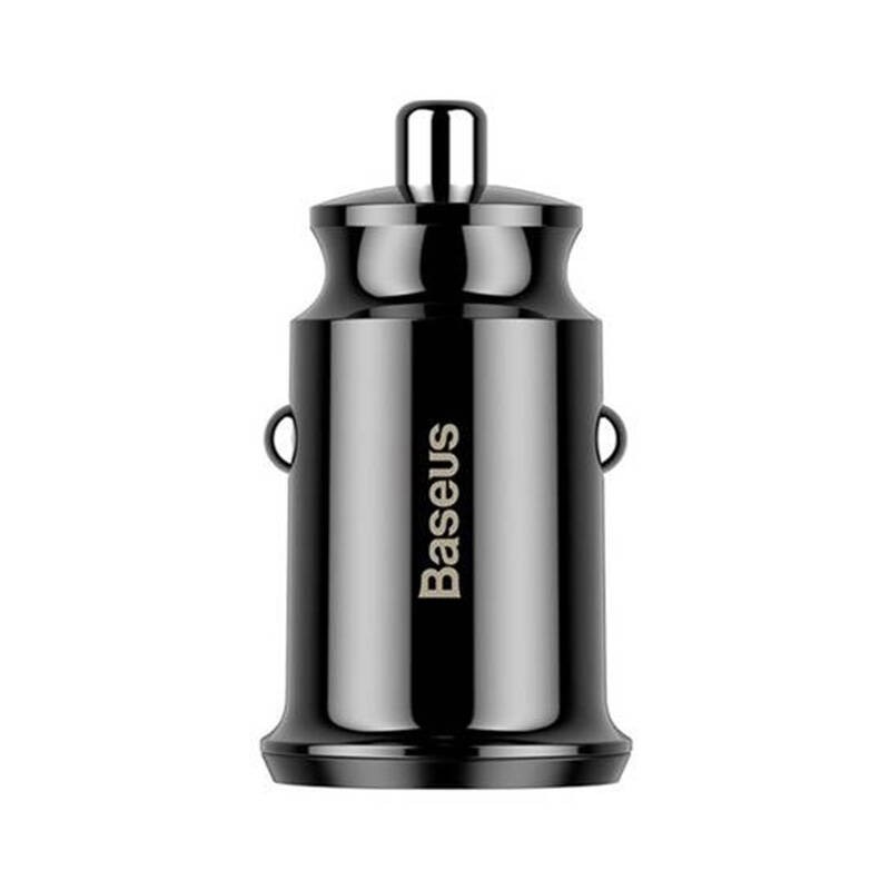 Chargeur de voiture Grain (double USB 5 V 3,1 A) Noir