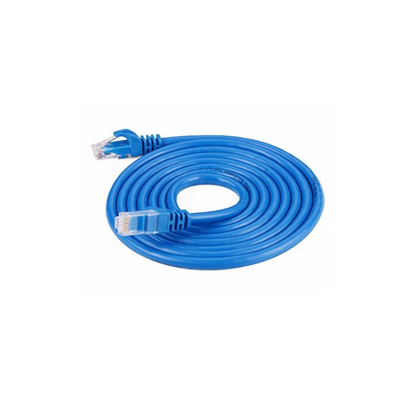 Câble Ethernet Cat 6 UTP 1M Ugreen Bleu1000Mbps