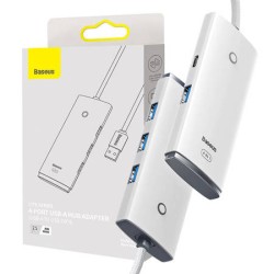 Adaptateur HUB USB-A 4 ports Lite Series 25 cm Blanc