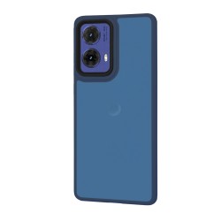 Techsuit - HaloFrost Series - Motorola Moto G85 - Deep Blue