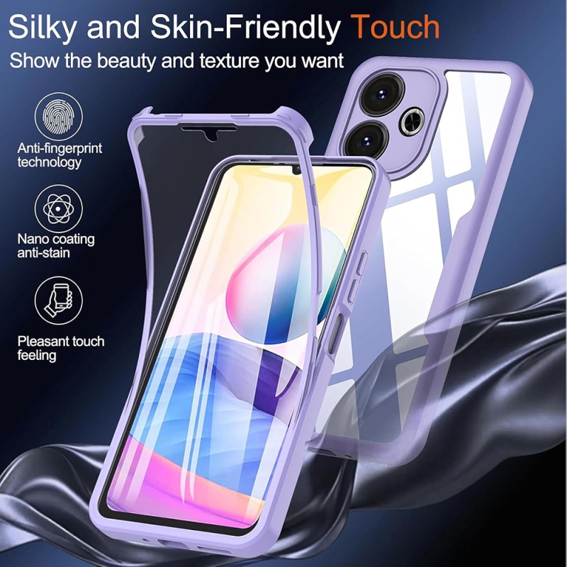 Techsuit - ColorVerse 360 Series + Screen Protector - Samsung Galaxy A06 - Purpl