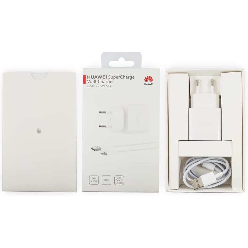 HUAWEI Supercharge Wall Charger CP404B Max Chargeur Mural 22,5 W