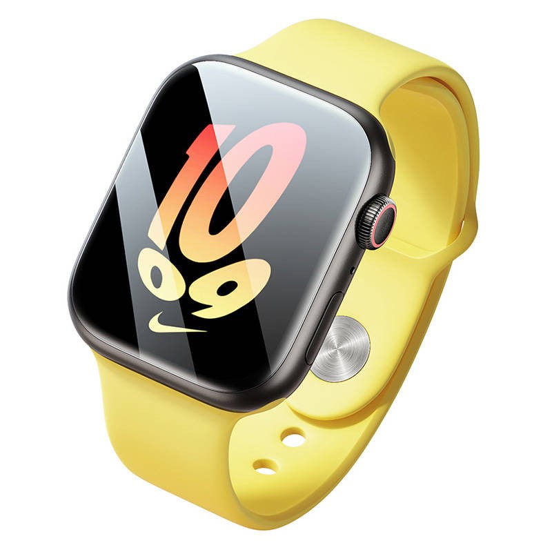 Baseus - Film NanoCrystal 45 mm pour Apple Watch 7/8 2 pièces