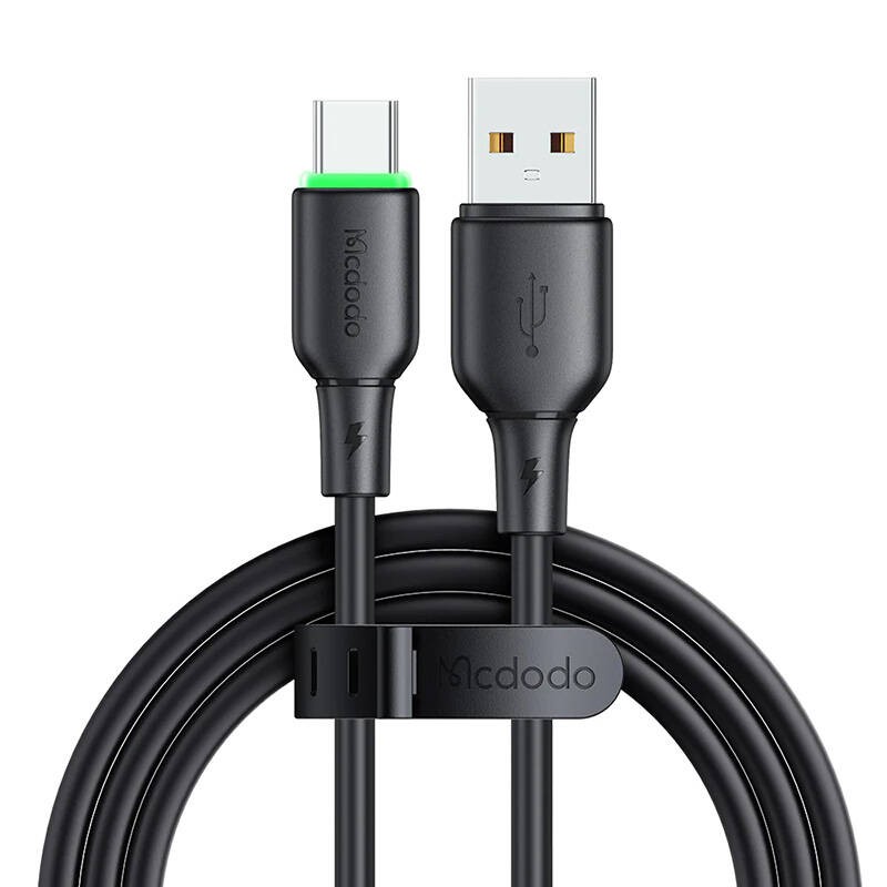 Mcdodo - USB to USB-C Cable CA-4751 with LED light 1.2m (black)