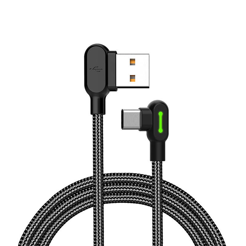 Mcdodo - USB to USB-C cable CA-5280 LED, 0.5m (black)