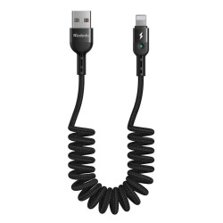 Mcdodo - USB to Lightning Cable, CA-6410, Spring, 1.8m (Black)