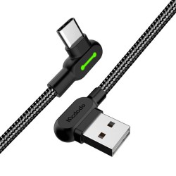 Mcdodo - USB to USB-C cable CA-5280 LED, 0.5m (black)