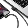 Mcdodo - USB to USB-C cable CA-5280 LED, 0.5m (black)