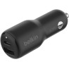 BELKIN Chargeur Voiture USB-C PD 42W (Noir)