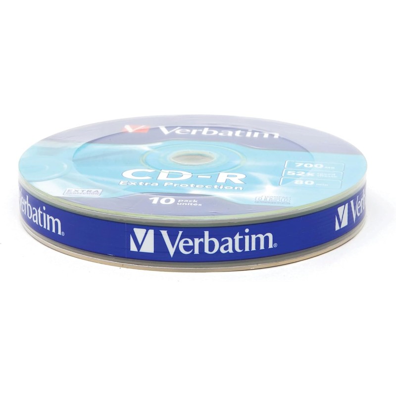 Verbatim CD-R 700MB 52X EXTRA PROTECTION SURFACE Shrink 10