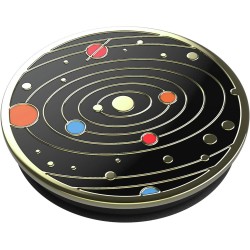 POPSOCKET PopGrip Premium Enamel Solar Flare Noir