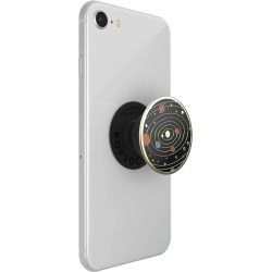 POPSOCKET PopGrip Premium Enamel Solar Flare Noir