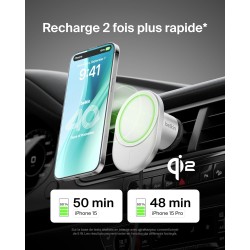 BELKIN Chargeur Voiture Magsafe Qi2 (sans adaptateur secteur)
