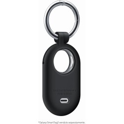 Samsung Galaxy Coque en Silicone Officielle pour SmartTag2 Noir