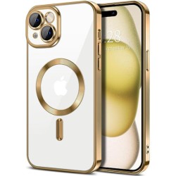 Techsuit - Luxury Crystal MagSafe - iPhone 16 Plus - Gold