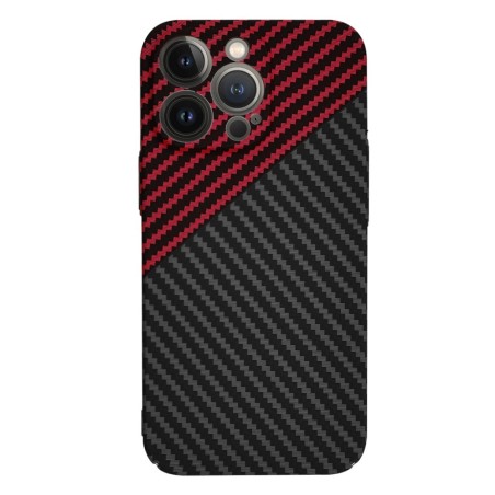 Techsuit - Carbonite FiberShell - iPhone 13 Pro - Red Vortex
