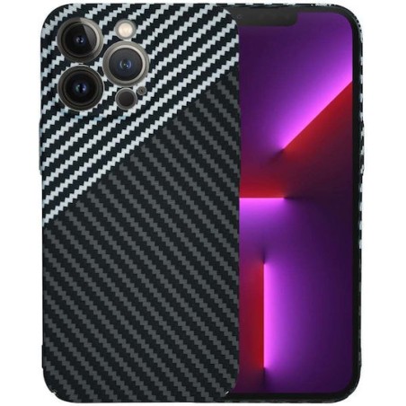 Techsuit - Carbonite FiberShell - iPhone 13 Pro - Stealth Gray